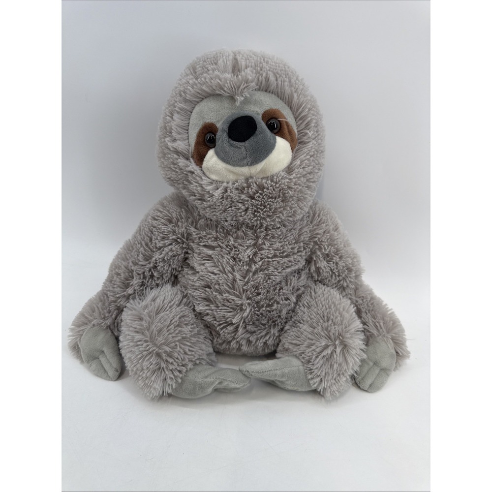 KINREX Three Toed Sloth Stuffed Animal Plush Toy, 13 Inches, Soft and Cuddly